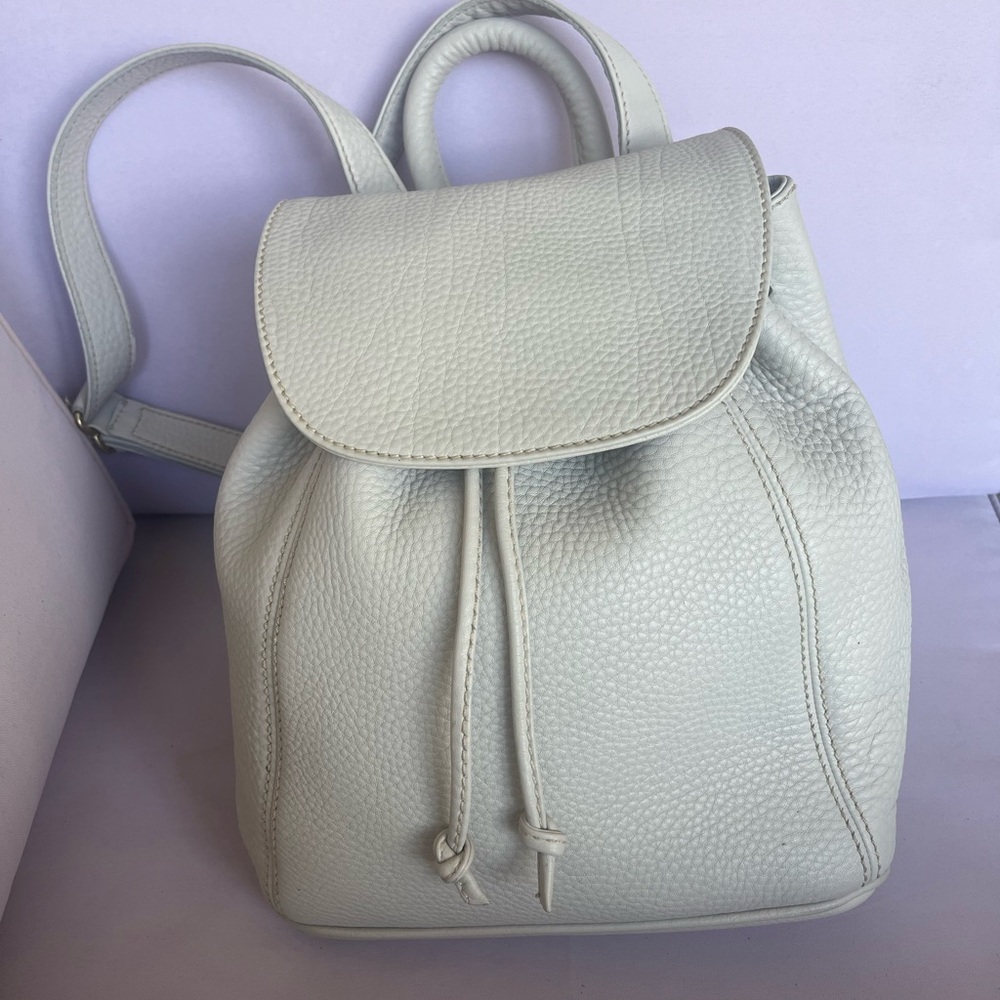 Vintage Coach Sonoma Cream Pebbled leather backpack  #4911